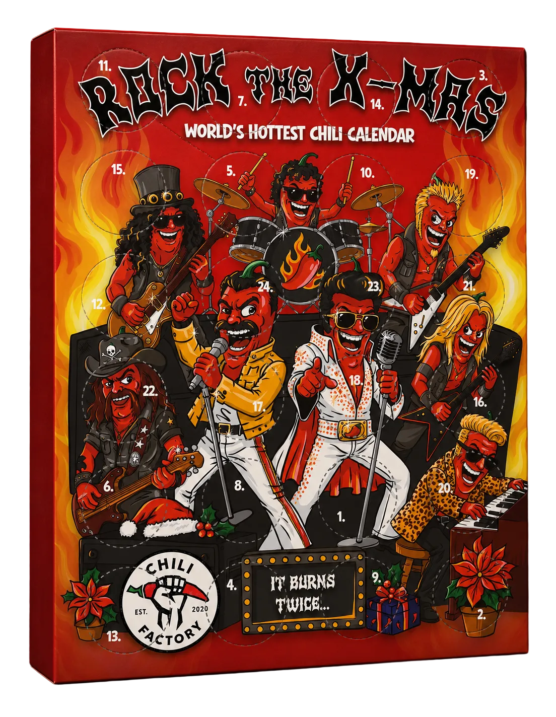 Rock The X-Mas - The Hottest X-Mas Calendar 2026